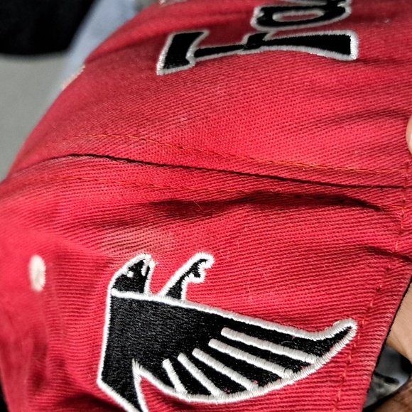 Mitchell & Ness Vintage 90's Atlanta Falcons RSVP Gallery Snakeskin Snapback Hat - Picture 15 of 16